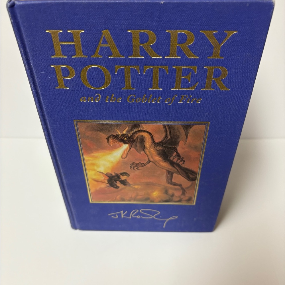 Harry Potter & the Goblet of Fire Deluxe Edition Cloth Hardcover